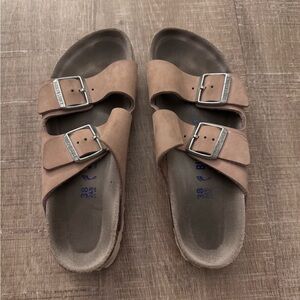 Purple/ Mauve Suede Birkenstocks